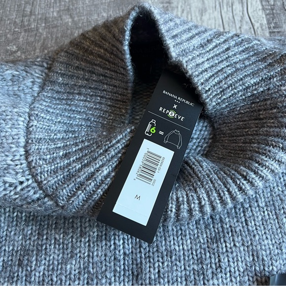 Banana Republic Eco Sweater Gray Size M - Picture 5 of 13